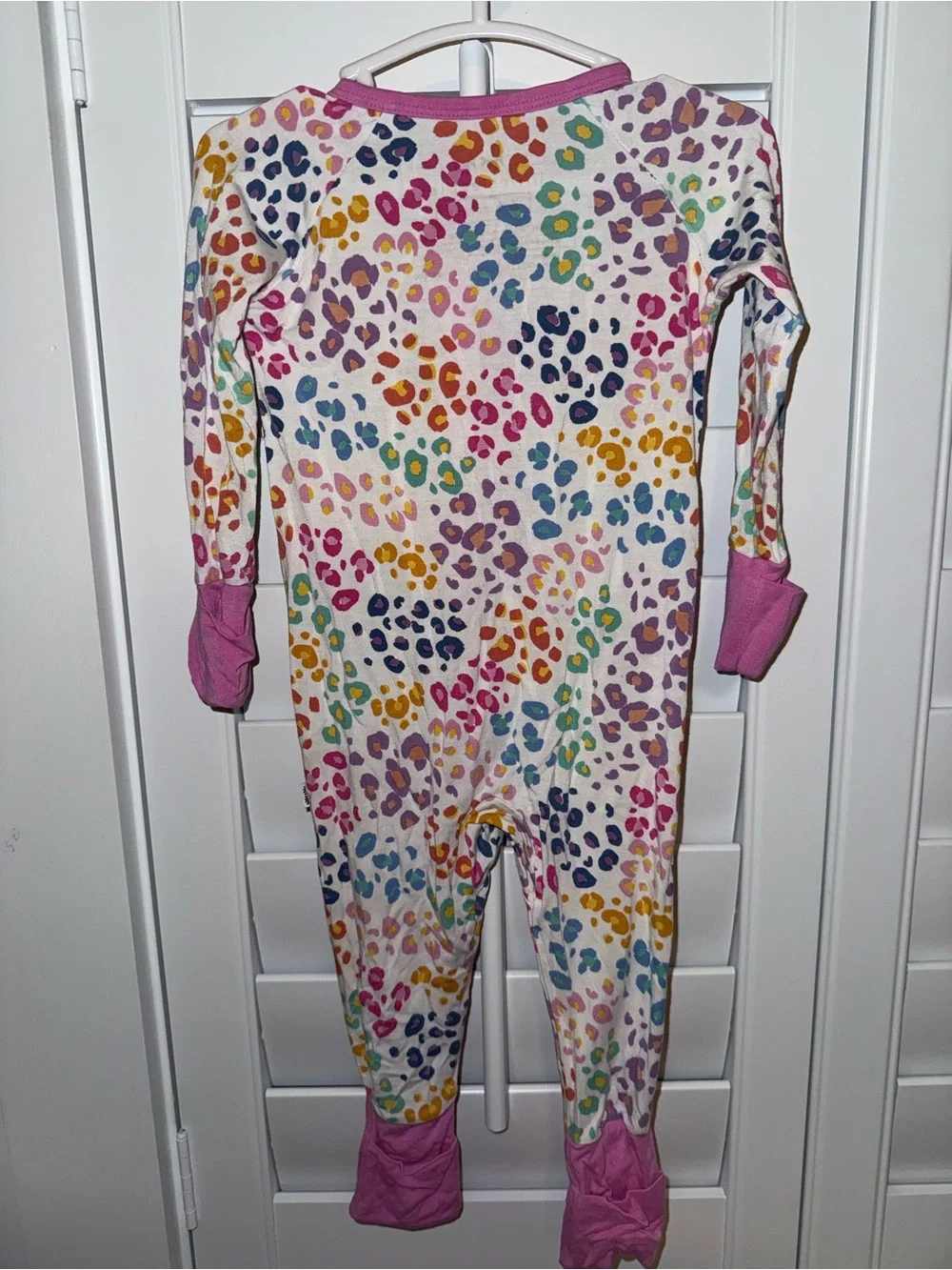 Baby Girls’ Little Sleepies Multi-Colored Leopard Pajamas